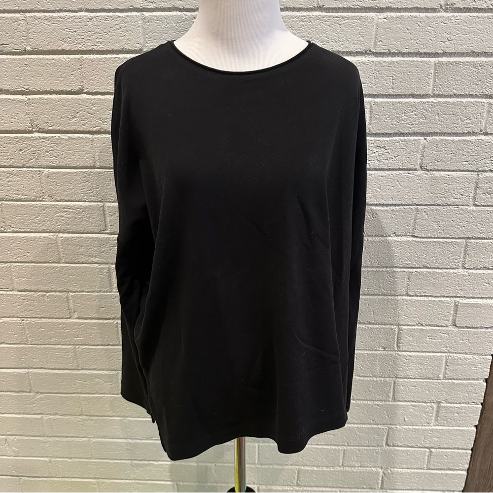 COS Long Sleeve Oversized Bat Wing Top